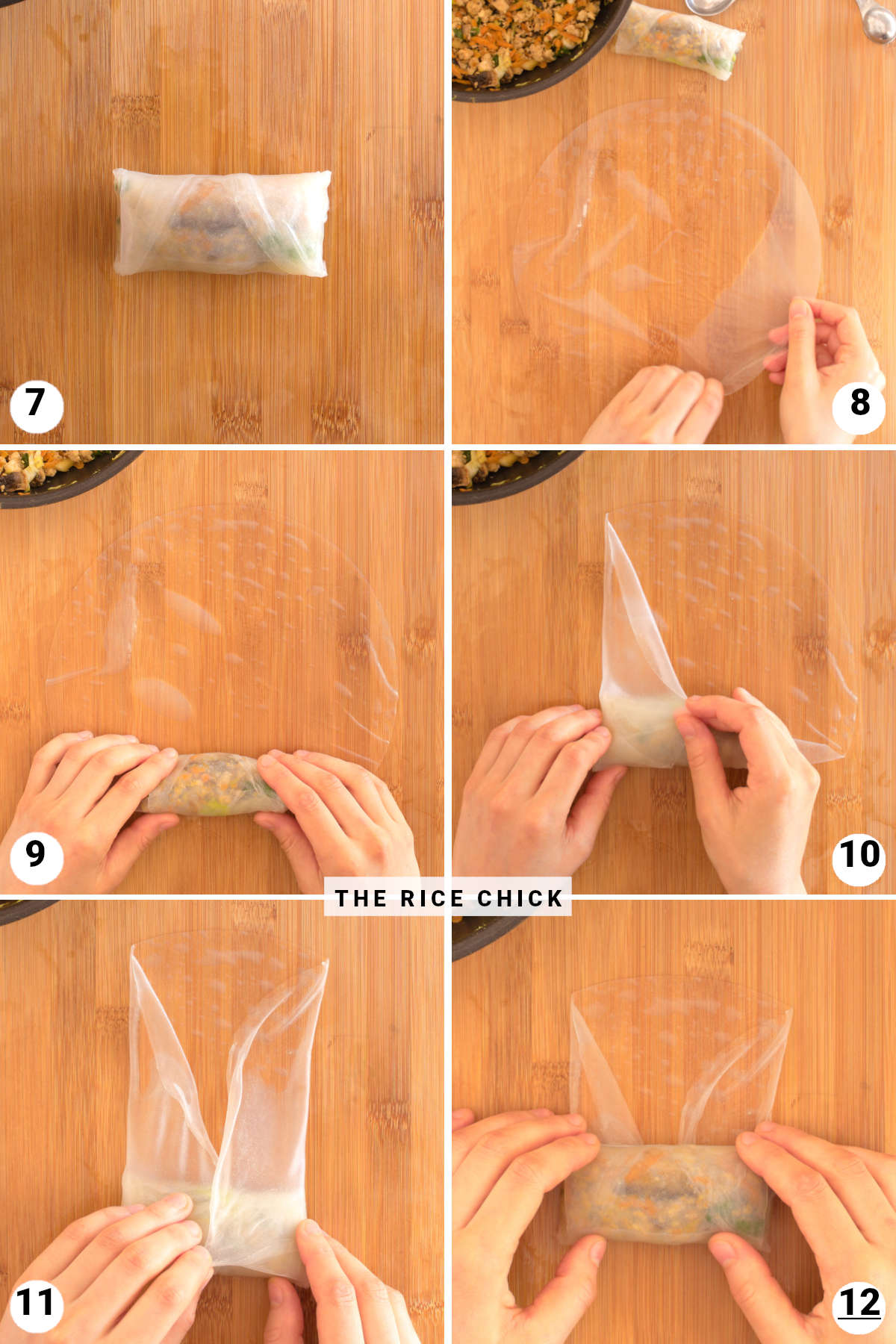 Crispy Rice Paper Rolls The Rice Chick