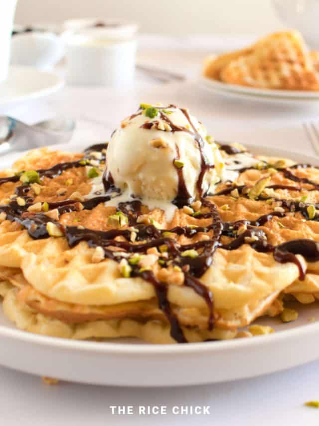 How to make mochi waffles