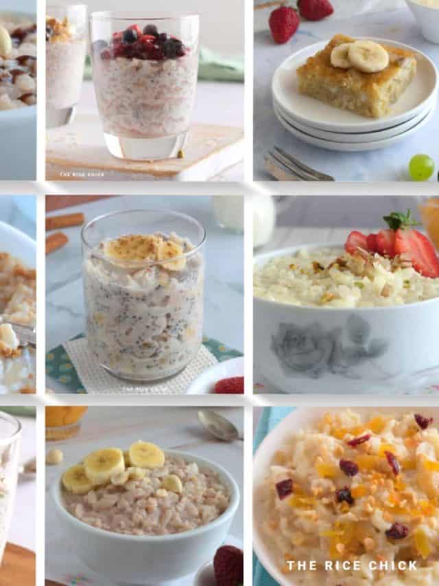 Delicious rice flake recipes