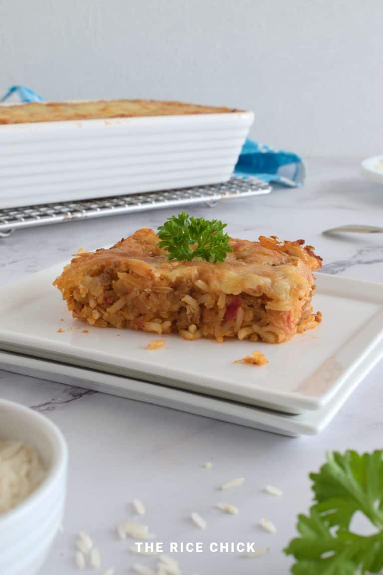 Maltese Baked Rice - The Rice Chick
