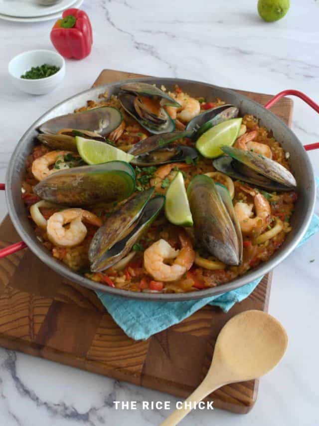 Seafood Paella Recipe