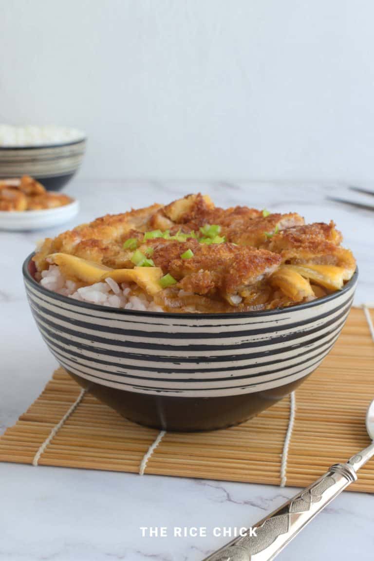 Chicken Katsudon Recipe The Rice Chick