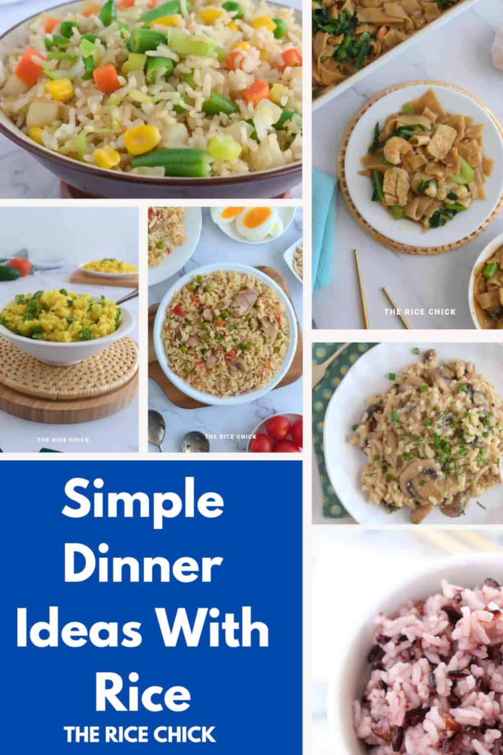 Simple Rice Recipes For Dinner - The Rice Chick
