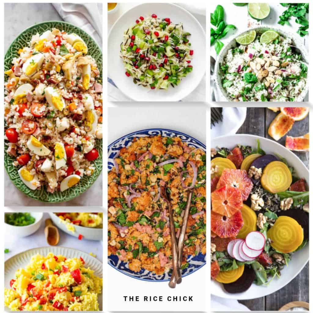 Salad With Rice Recipes - The Rice Chick