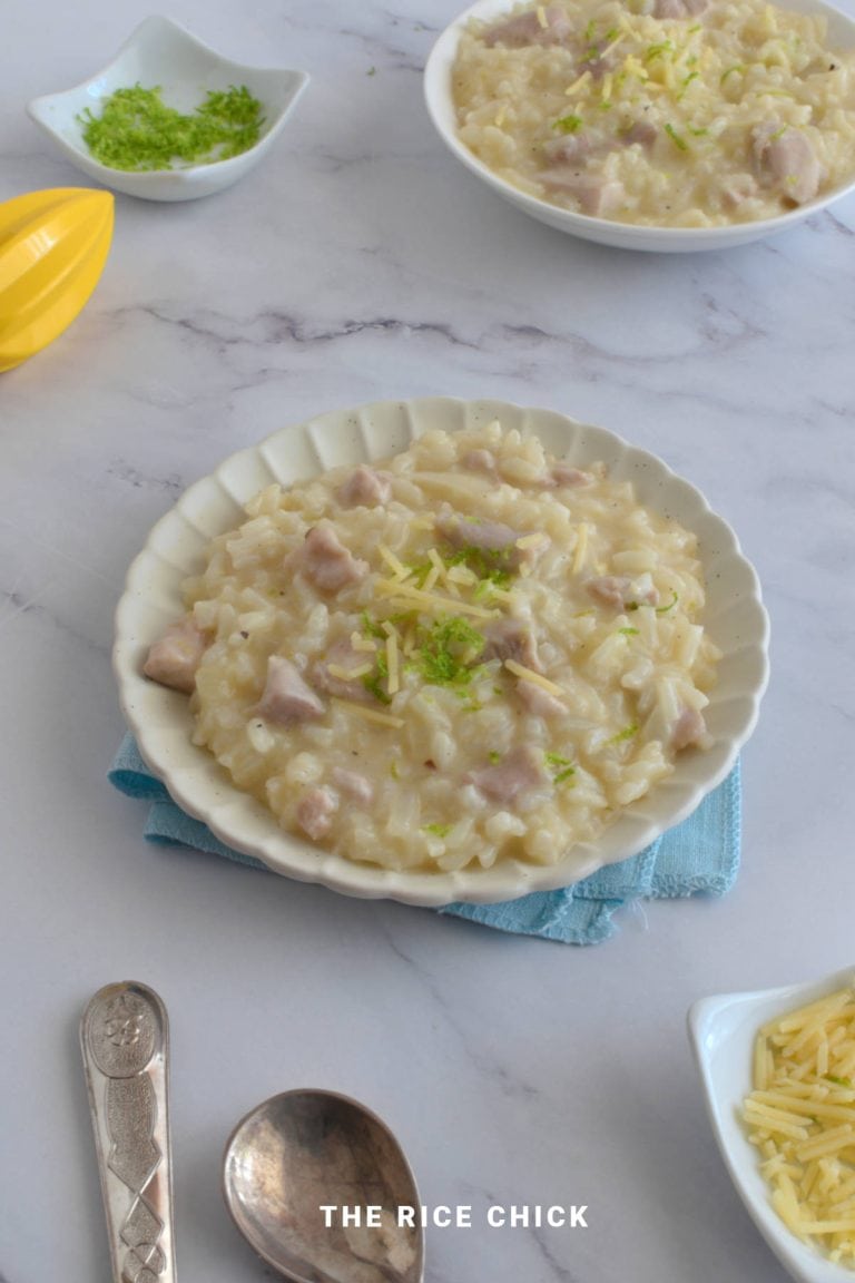 Lemon Risoto Rice Lemon Chicken Risotto Recipe - The Rice Chick