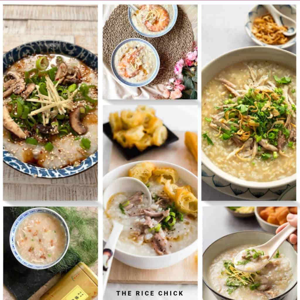 Salmon Congee Recipe - The Rice Chick