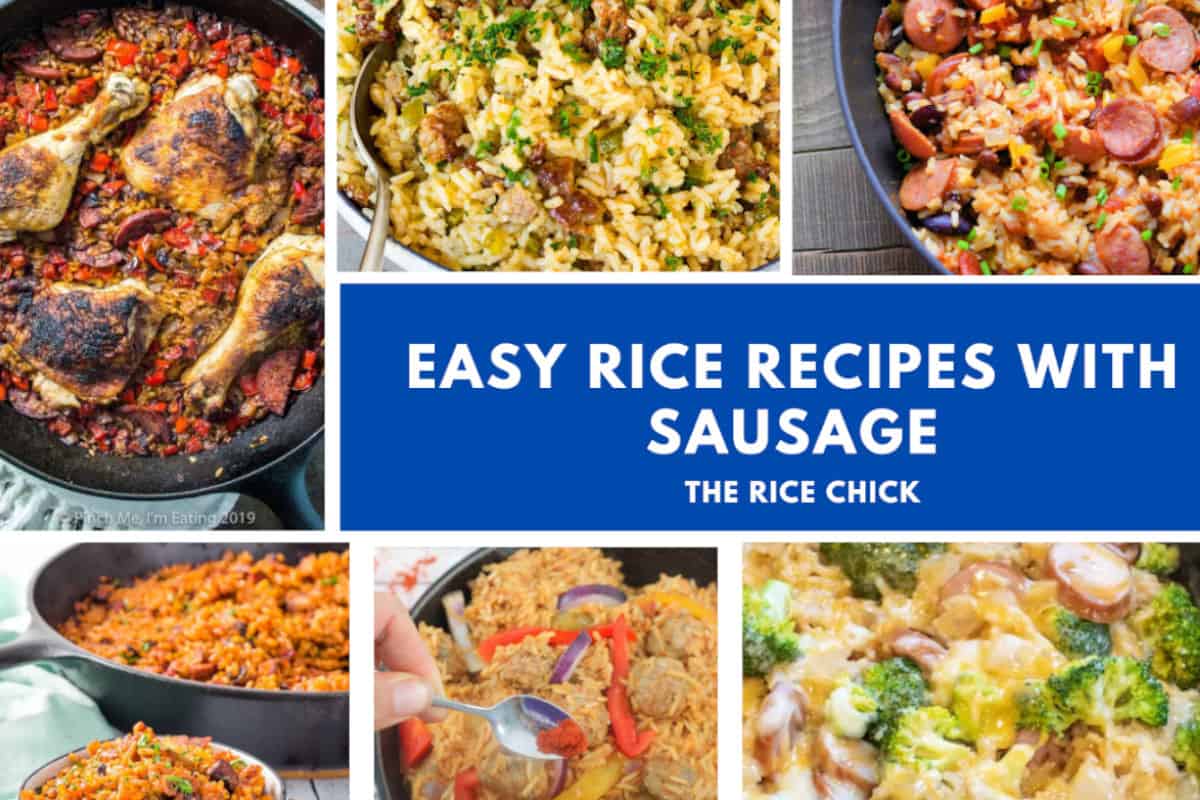 Sausage and rice recipes.