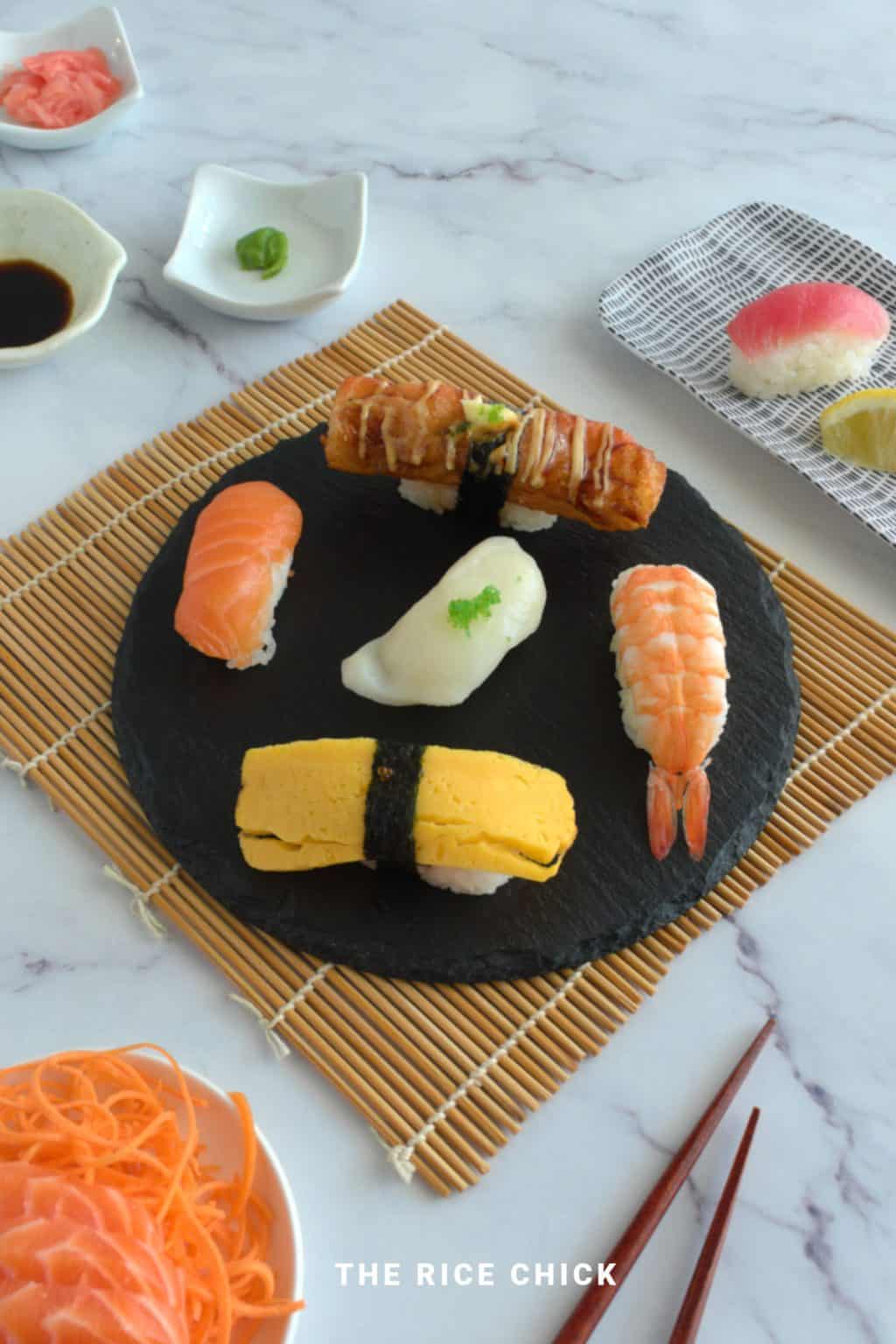 Nigiri vs Sashimi - The Rice Chick