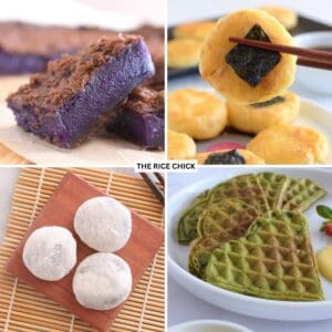 Collection of mochi recipes.