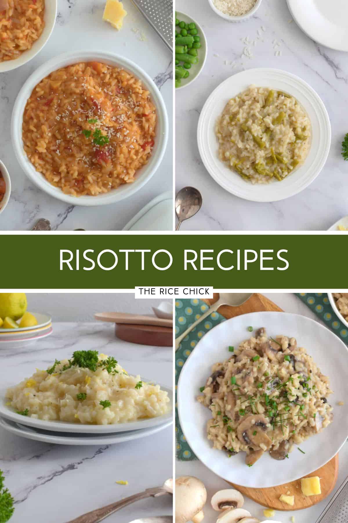Risotto recipes.