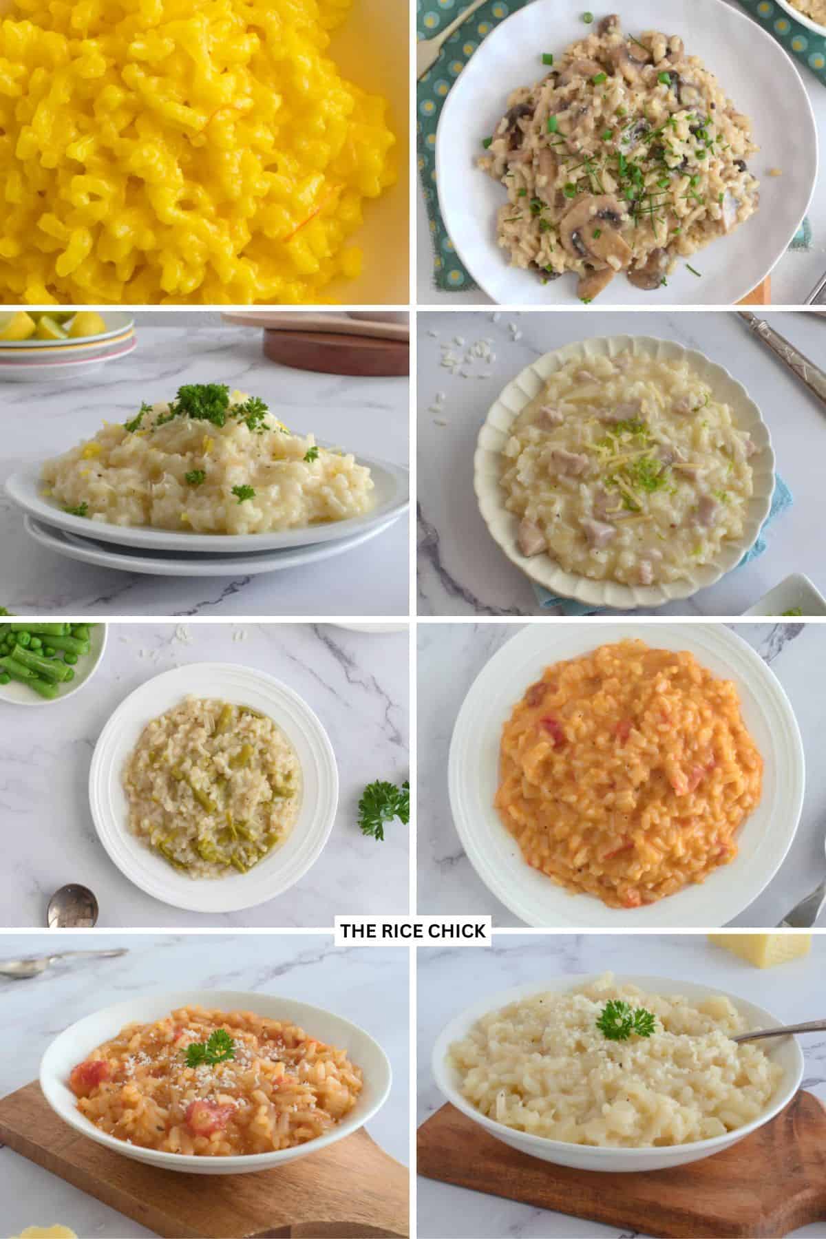 Risotto recipes.