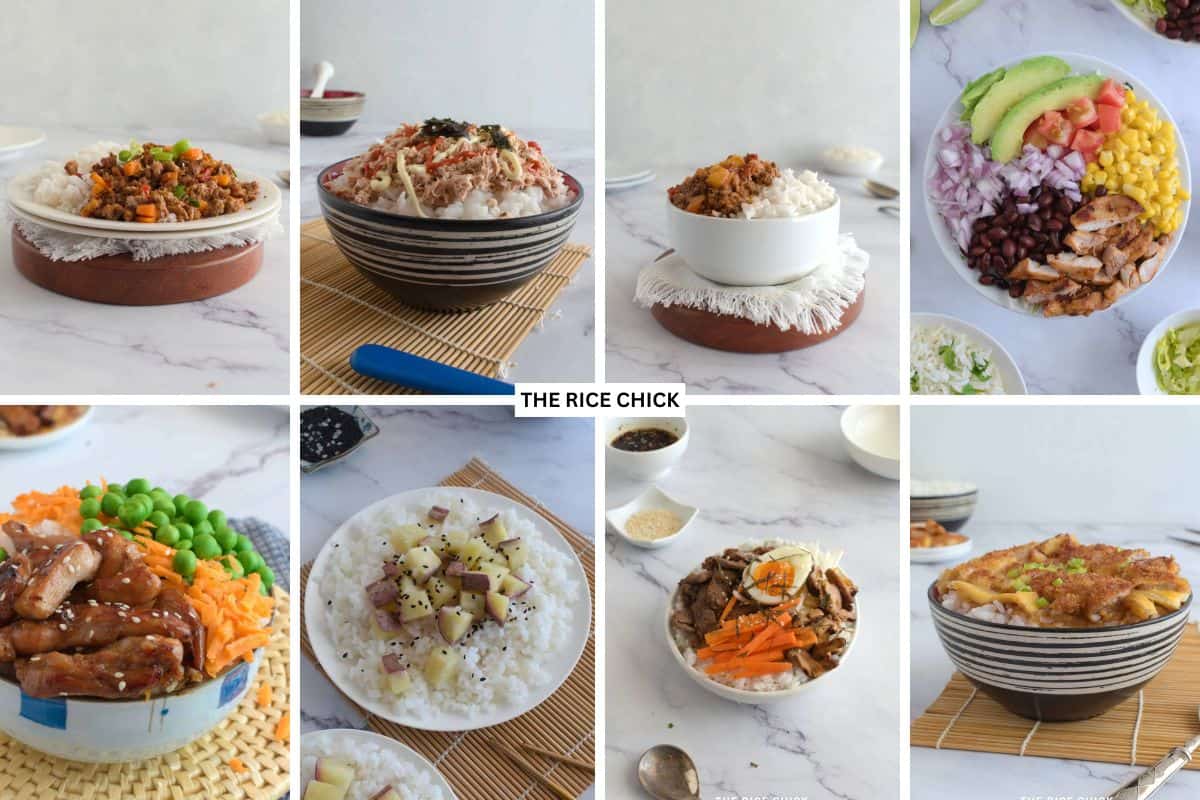 Rice bowl recipes.