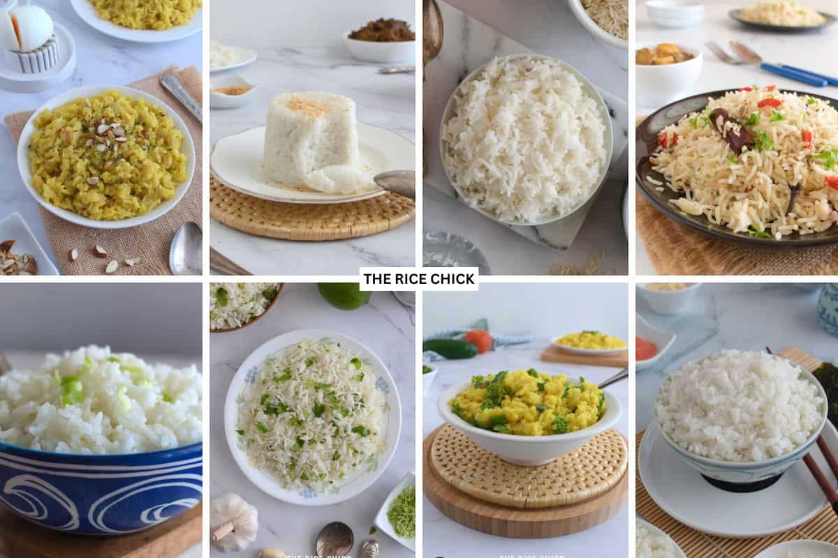 Rice recipes.